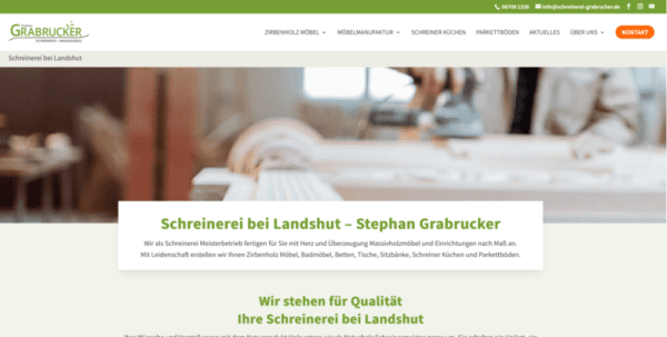 Webdesign Landshut Grabrucker