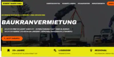 baukranvermietung baukranvermietung robert maier